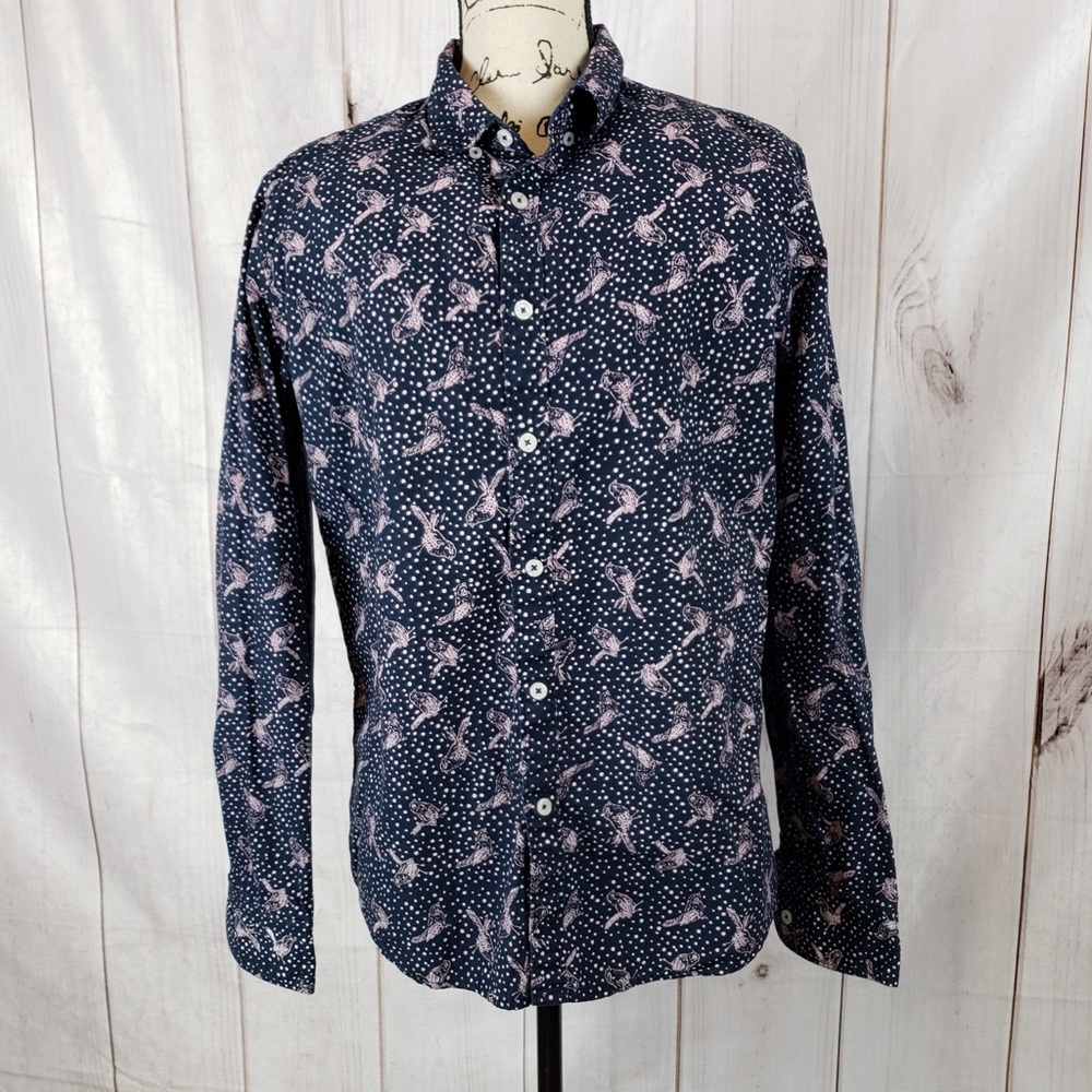 Denim & Flower Shirt